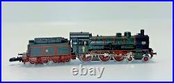 Z Scale Marklin P8 4-6-0 Prussian State Steam Locomotive Freight Set Org Box